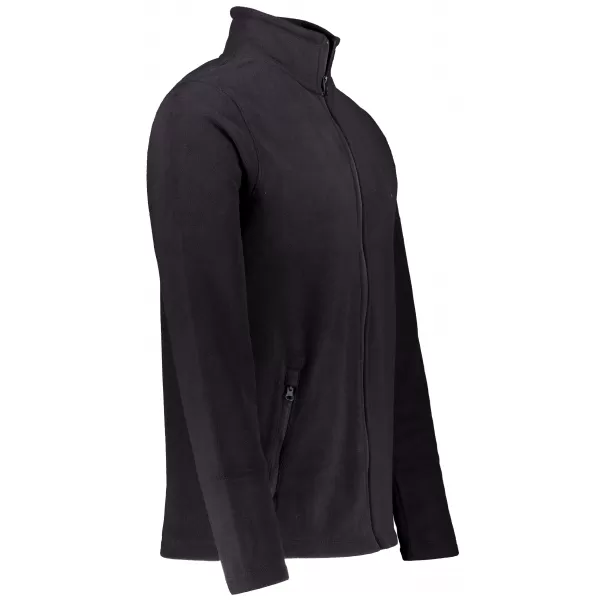  Fleece-Sweatshirt für Herren ALTISPORT ALM002852 SCHWARZ UND SILBER 