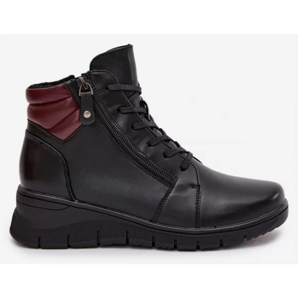  Damen-Stiefeletten VINCEZA 39963 SCHWARZ 