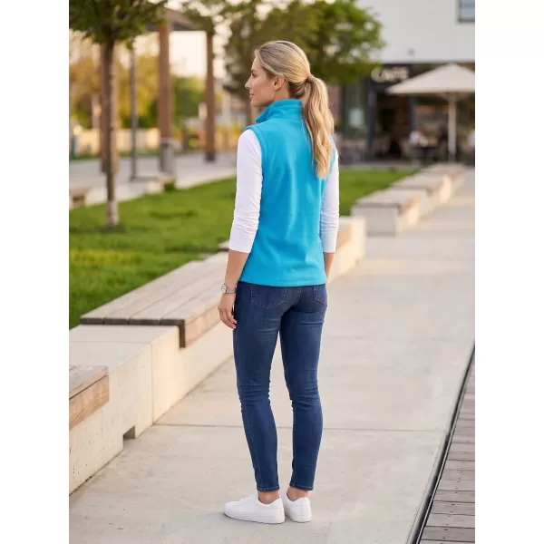 Fleeceweste für Damen MALFINI EXIT W-525 TÜRKIS 