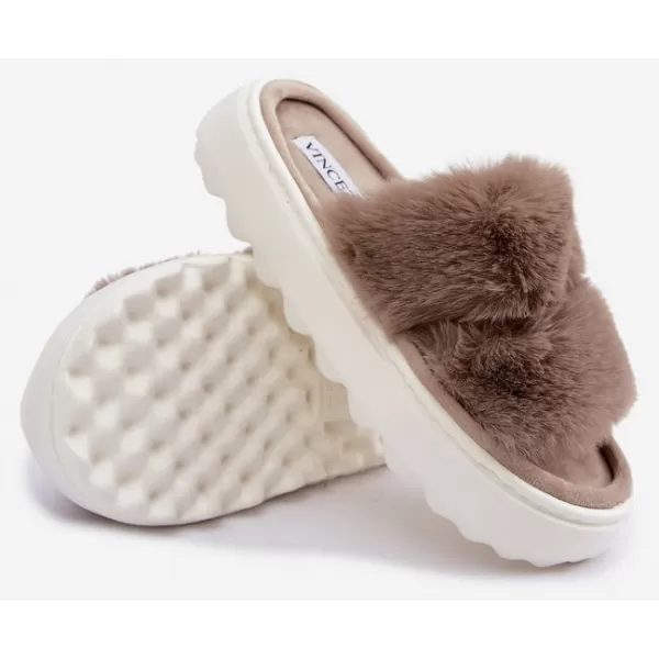  Damenhausschuhe VINCEZA 105105 BEIGE 