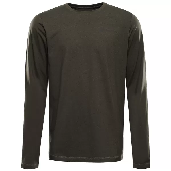  Schnelltrocknendes Herren-T-Shirt ALPINE PRO LOUS EFEUGRÜN 