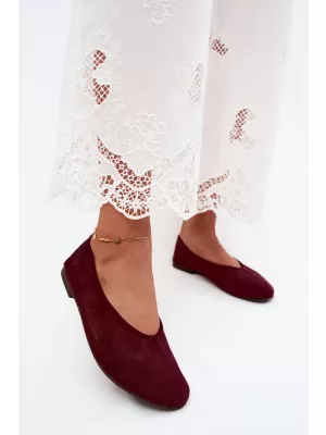 Ballerinas für Damen BOTO JH581 WEIN