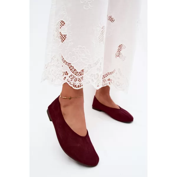  Ballerinas für Damen BOTO JH581 WEIN 