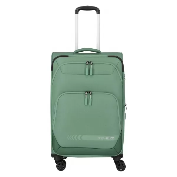  Koffer TRAVELITE Kick Off 4w M exp SALBEI 