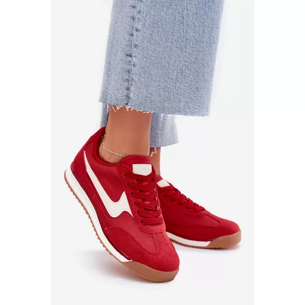  Damen-Sneaker BOTO 25SP30-9099 ROT/BEIGE 
