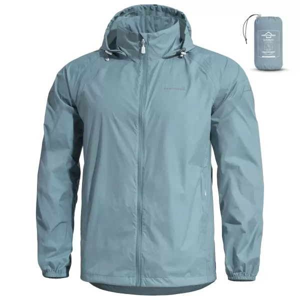  Herrenjacke PENTAGON CLOUDBURST PACKABLE MENS RAIN JACKET K07019 MITTERNACHTSBLAU 