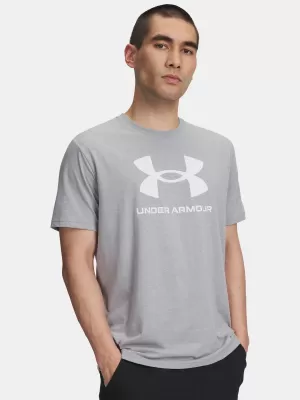 Herren-T-Shirt UNDER ARMOUR UA SPORTSTYLE LOGO UPDATE SS 1382911-037 GRAU
