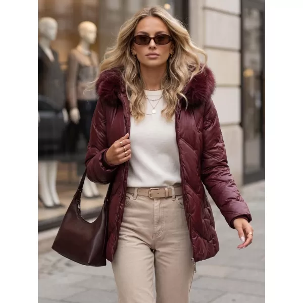  Damenjacke DSTREET TY5813 BURGUND 