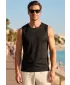 Sport-Tanktop für Herren MALFINI BREEZE 820 SCHWARZ