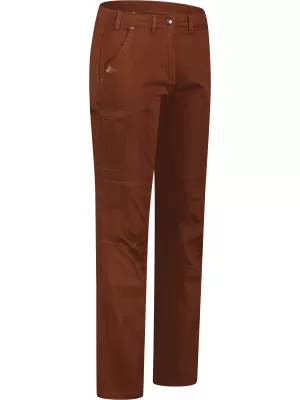 Baumwollhose für Damen NORDBLANC VILLAGE NBSPL8367 BRAUN