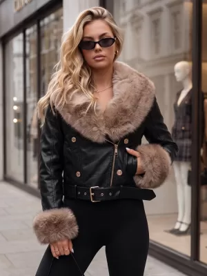 Damenjacke DSTREET TY5981 SCHWARZ