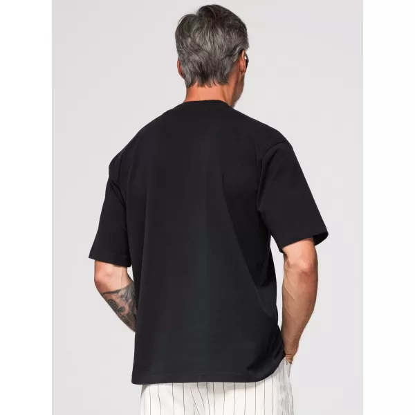  Herren-T-Shirt OMBRE OM-TSCT-0275 SCHWARZ 