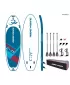 Paddle-Board RIDEWAVE CONQUEROR C-17 BLAU/WEIß