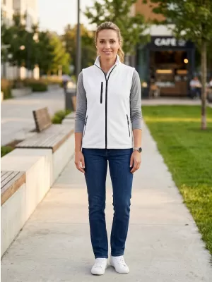 Fleeceweste für Damen MALFINI EXIT W-525 WEIß