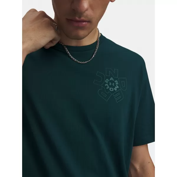  Herren-T-Shirt UNDER ARMOUR M RADIAL WM SS 6009264-919 GRÜN 
