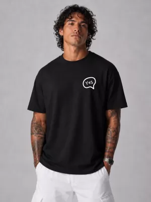 Herren-T-Shirt DSTREET NX4012R-BK SCHWARZ