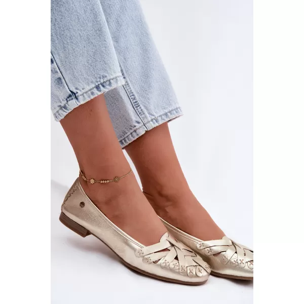  Ballerinas für Damen MACIEJKA P7542-41/00-0 PLATIN 