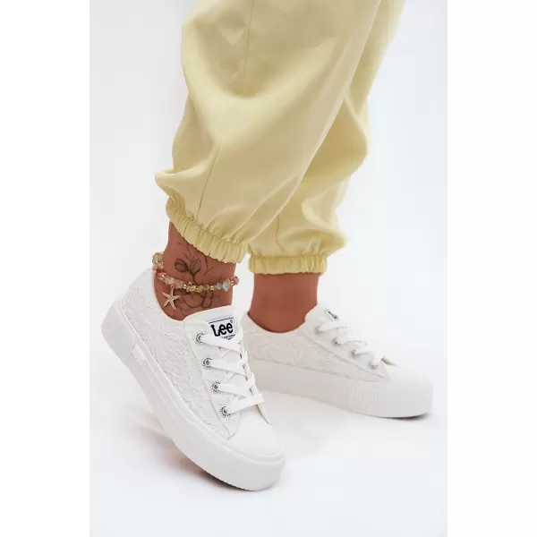  Damen-Sneaker LEE 50261003.1FG WEIß 