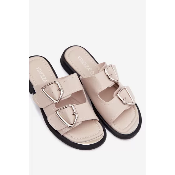  Damenhausschuhe VINCEZA 62304 BEIGE 