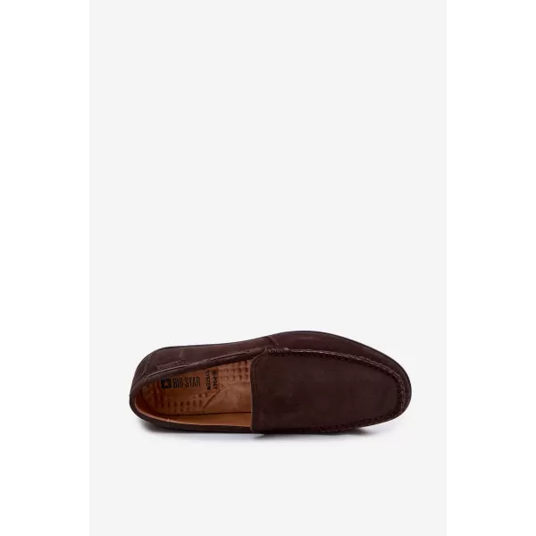  Herrenmokassins BIG STAR SHOES TT174202 BRAUN/BEIGE 