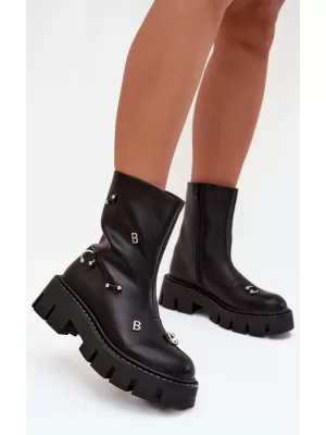Damenschuhe BOTO DA161P SHCWARZ