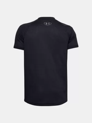 T-Shirt für Jungen UNDER ARMOUR TECH COLORBLOCK SS 1357548-001 SCHWARZ