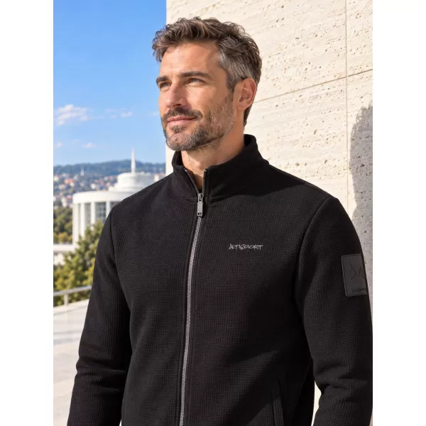  Herren-Sweatshirt ALTISPORT IMRAY SCHWARZ 