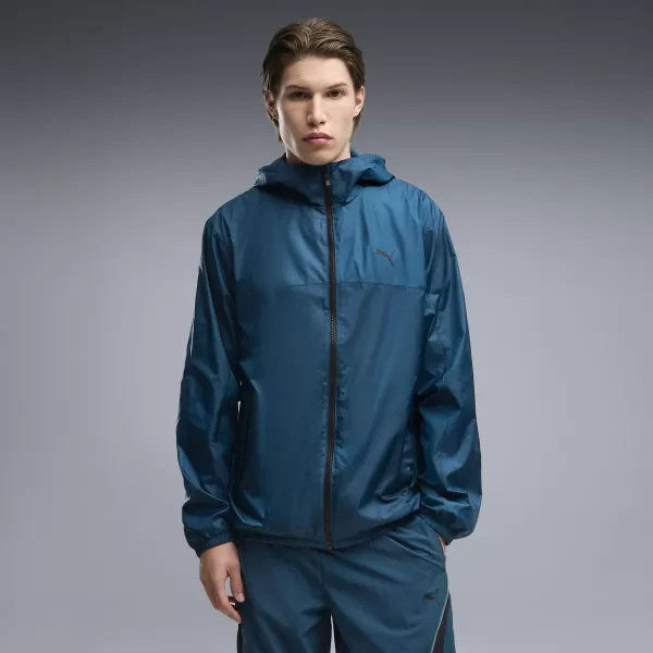  Herrenjacke PUMA ESS REGULAR WINDBREAKER 68462536 MITTERNACHTSBENZIN 