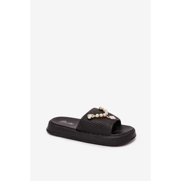  Damenhausschuhe BOTO 56160 SCHWARZ 