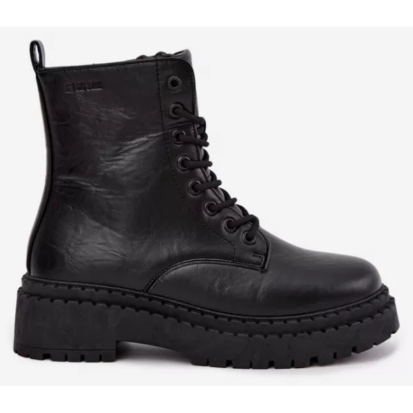  Damen-Stiefeletten BIG STAR SHOES UU274816 SCHWARZ 