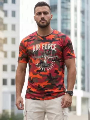 Herren-T-Shirt DSTREET NX2001R-OR-M ORANGE
