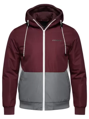 Herrenjacke OMBRE C584 BURGUND UND GRAU