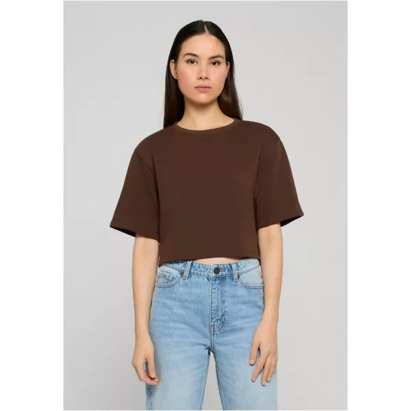  Damen-T-Shirt URBAN CLASSICS TB8288 BRAUN 