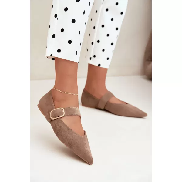  Ballerinas für Damen BOTO CH943 GOLD 