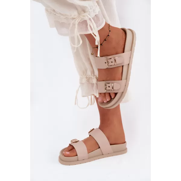  Damenhausschuhe BOTO LS-873-02 BEIGE 
