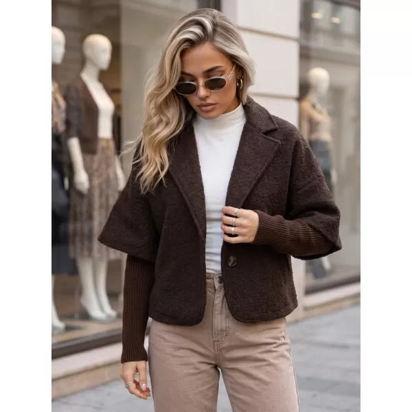  Damenmantel DSTREET NY0843 BRAUN 