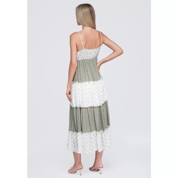  Kleid OMBRE OW-DLR-E0007 GRÜN 