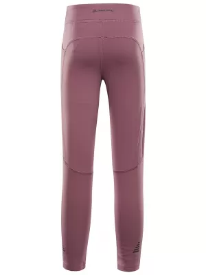 Leggings für Kinder ALPINE PRO GEMSO TRAUBENNEKTAR