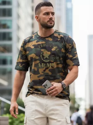 Herren-T-Shirt DSTREET NX2002R-FG-M GRÜN