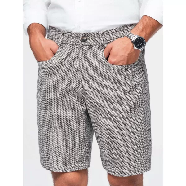  Herrenshorts OMBRE OM-SRCS-0189 BRAUNE MELANGE 