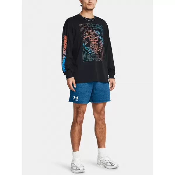 Herrenshorts UNDER ARMOUR RIVAL TERRY 6IN SHORT 1382427-406 BLAU 