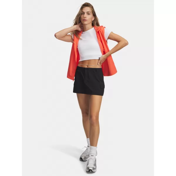  Damen-Shorts UNDER ARMOUR UNSTOPPABLE UTILITY SKIRT 6009725-008 SCHWARZ 