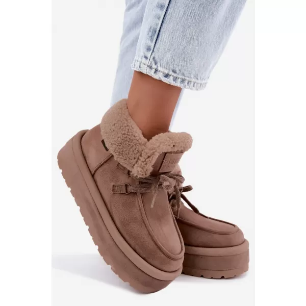  Schneemänner für Frauen BIG STAR SHOES UU274215 BEIGE 