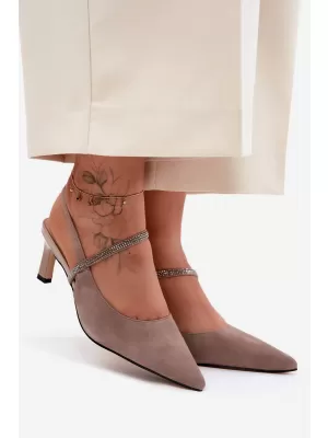 Damensandalen D&A CR61-3048 BEIGE