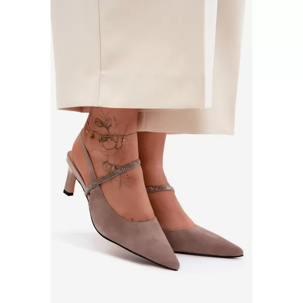  Damensandalen D&A CR61-3048 BEIGE 