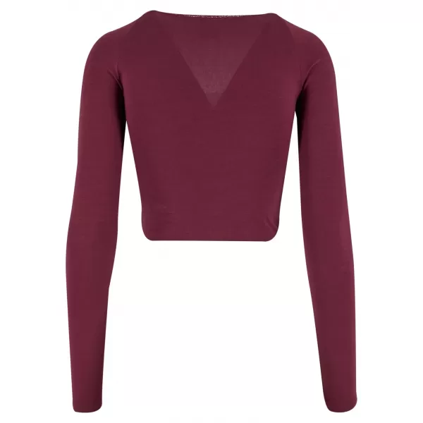  Damen-T-Shirt URBAN CLASSICS TB7729-01151 KIRSCHE 