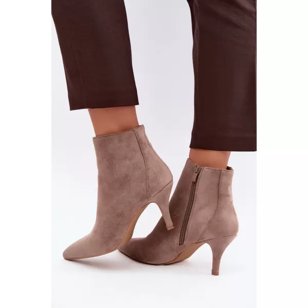  Damen-Stiefeletten BOTO 2905A-1 BEIGE 