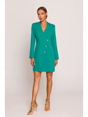Kleid MOE M793 TÜRKIS
