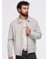 Übergangsjacke für Herren OMBRE OM-JANP-0224 GRAU-BEIGE