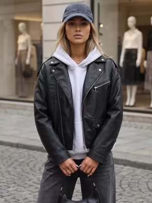 Damenjacke DSTREET TY5917 SCHWARZ